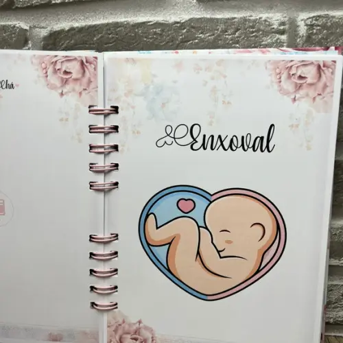 Diário da Gestante Planner Agenda