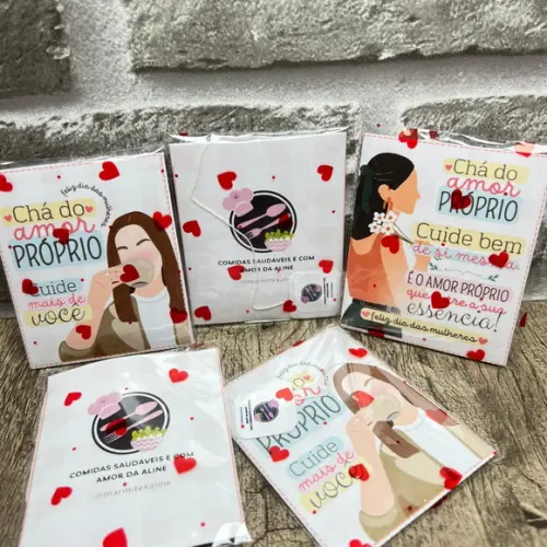 Envelope Sachê Chá Dia das Mulheres