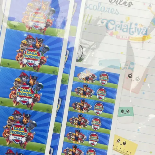 Etiquetas Escolares Combo Diversos