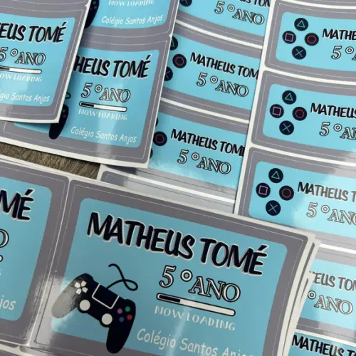 Etiquetas Escolares Combo Game Playstation