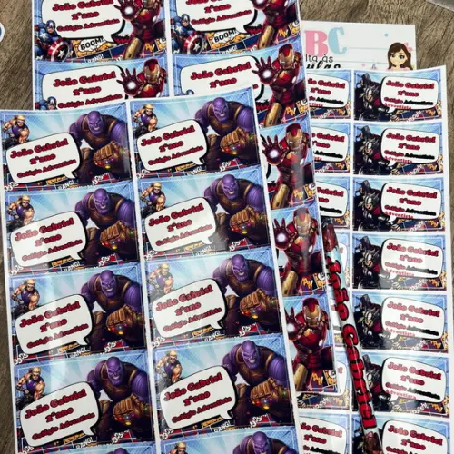 Etiquetas Escolares Combos