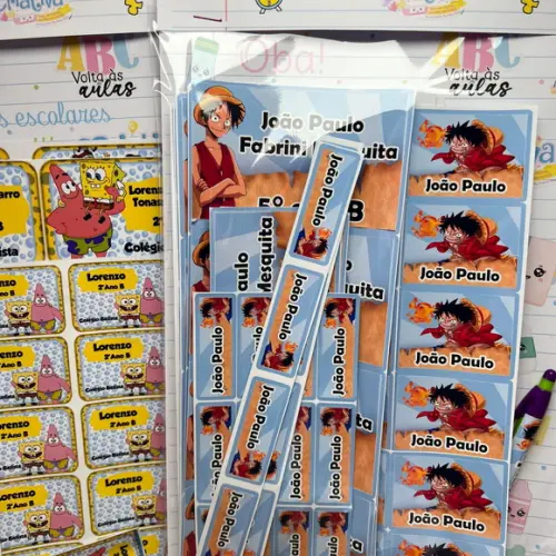 Etiquetas Escolares Combos