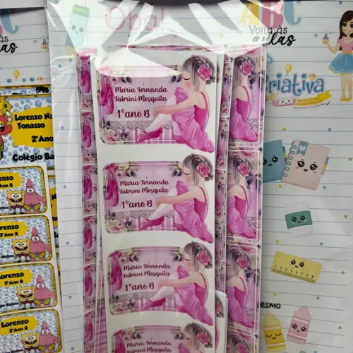 Etiquetas Escolares Combos