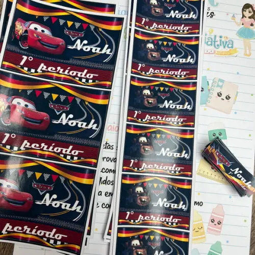 Etiquetas Escolares Combos Macqueen