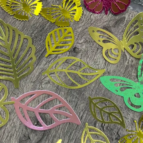 Flores De Papel Para Decoração De Bolo
