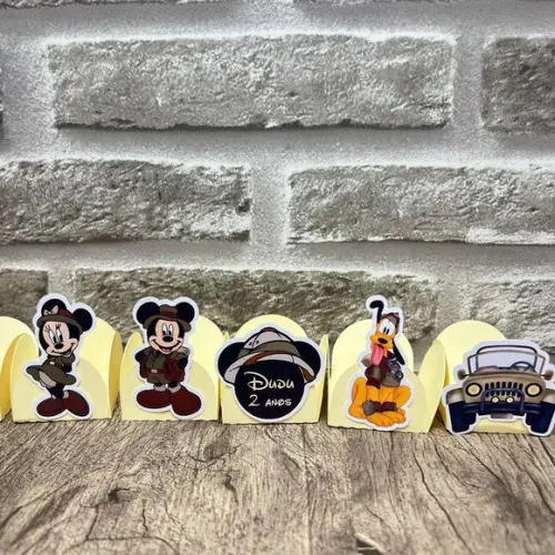 Forminhas para Doces Mickey Safari