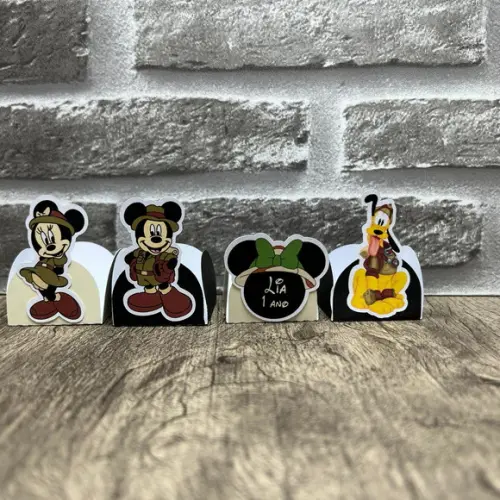 Forminhas para Doces Minnie Safari