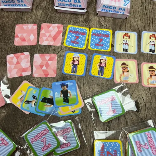 Kit Mochila Festa na Escola Roblox