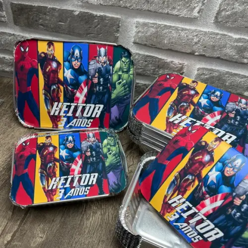 Marmitinhas Personalizadas os Vingadores