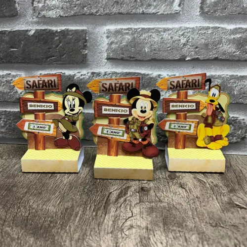 Porta Bis Duplo Mickey Safari