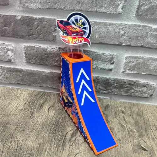 Porta Tubete Pista Hot Wheels