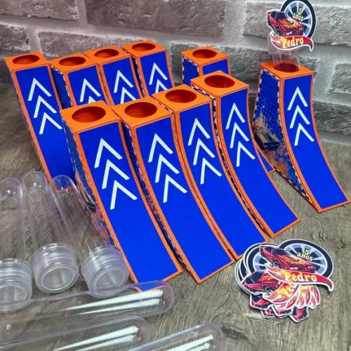 Porta Tubete Pista Hot Wheels
