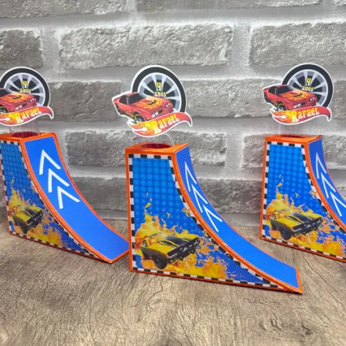 Porta Tubete Pista Hot Wheels