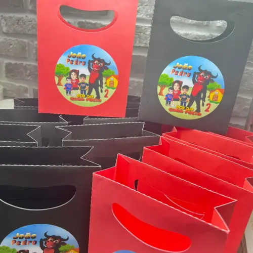 Sacolas Boi da Cara Preta Menino