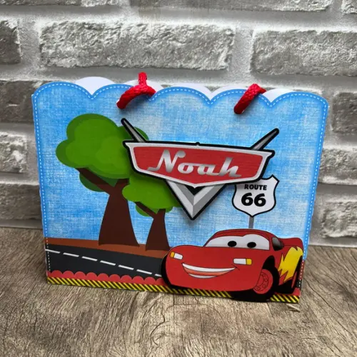 Sacolas Surpresas Carros Disney