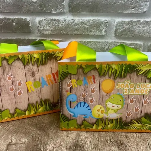Sacolas Surpresas Dino Baby