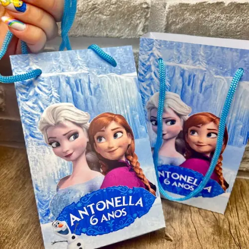 Sacolinhas Personalizadas Frozen