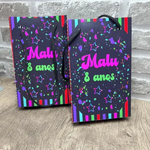 Sacolinhas Personalizadas Neon