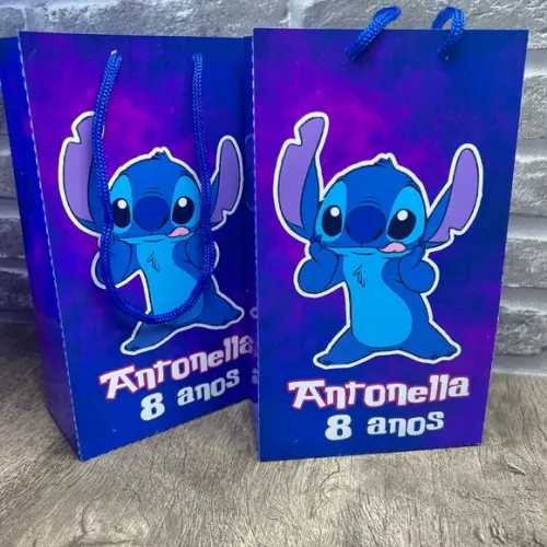 Sacolinhas Personalizadas Stitch