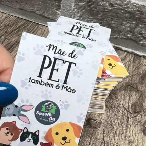 Tags Mãe de Pet com Sua Logo