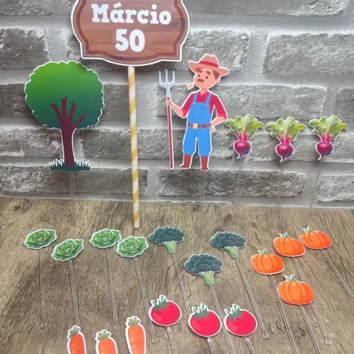 Topo de Bolo Agricultura