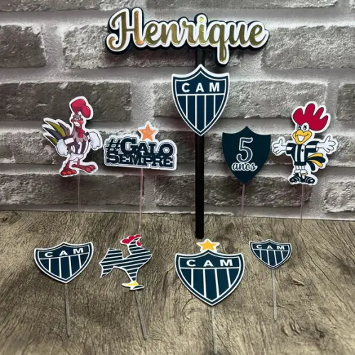 Topo De Bolo Atlético Mineiro