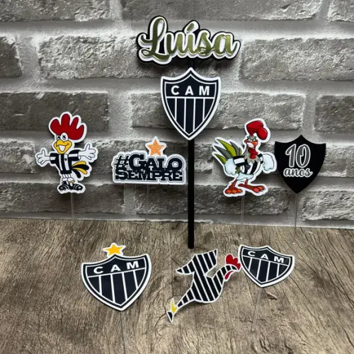Topo De Bolo Atlético Mineiro