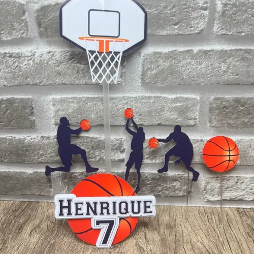 Topo de Bolo Basketball
