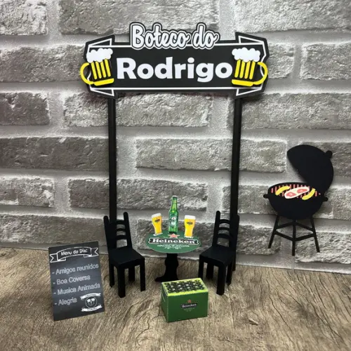 Topo de Bolo Boteco
