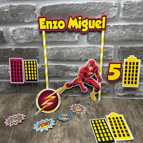 Topo de Bolo Flash