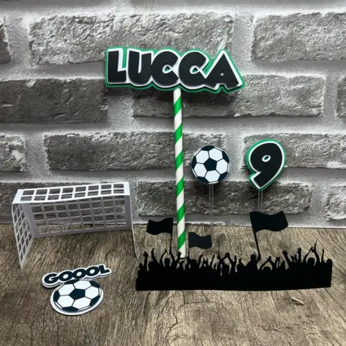 Topo de Bolo Futebol