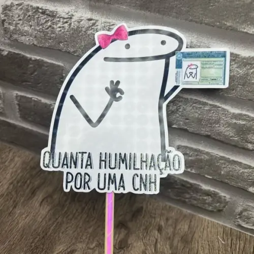 Topo De Bolo Habilitação Cnh