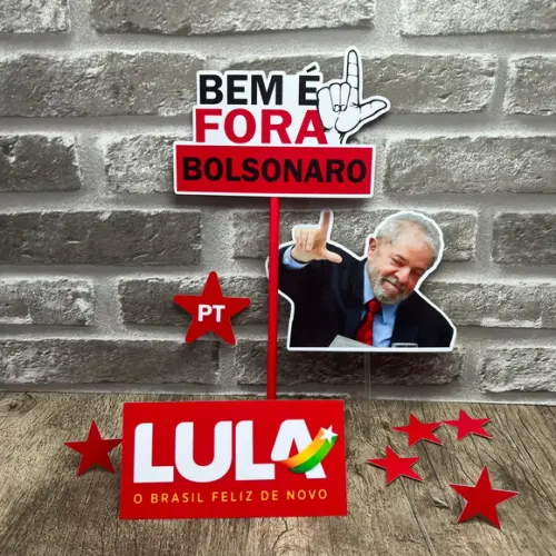 Topo de Bolo Lula