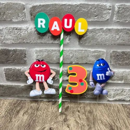 Topo De Bolo M&m S