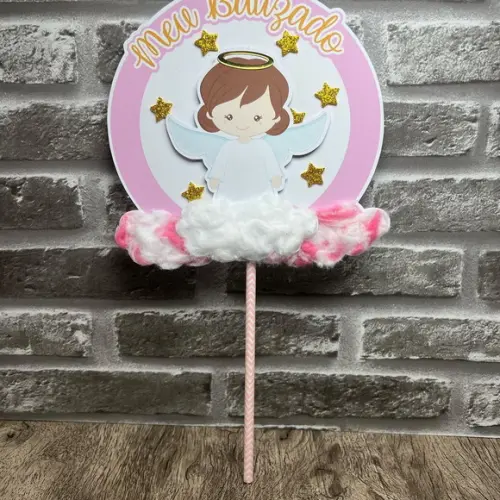 Topo de Bolo Meu Batizado