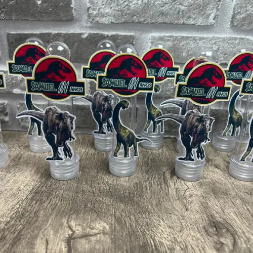 Tubetes Personalizados Jurassic Park