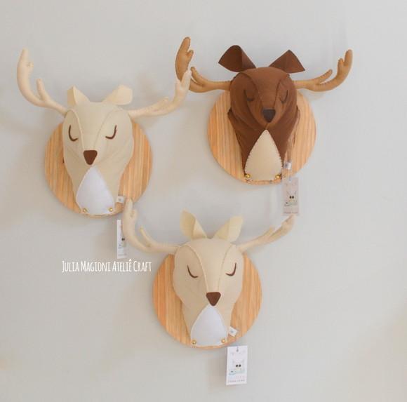 Cabeça de Alce Falsa Taxidermia Cabeça animal