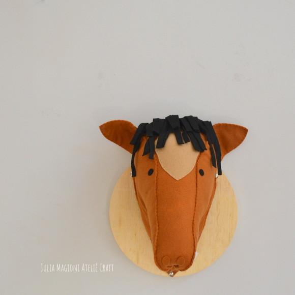 Cabeça de Cavalo Falsa Taxidermia Cabeça animal
