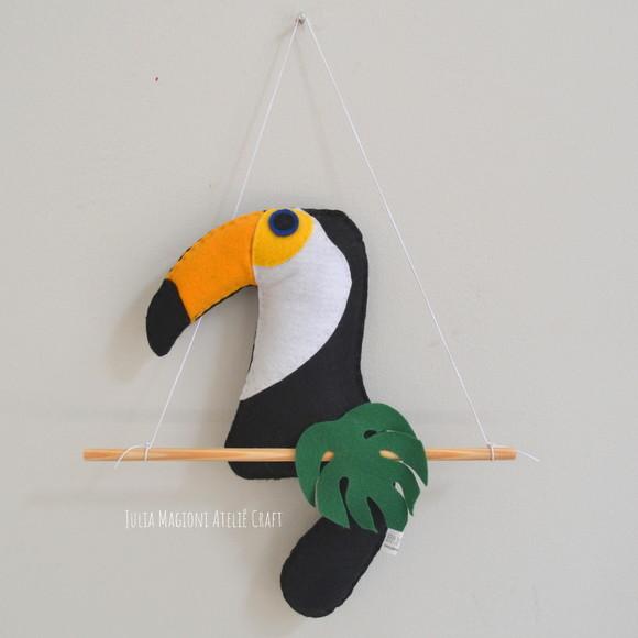 Enfeite de parede Tucano Toco