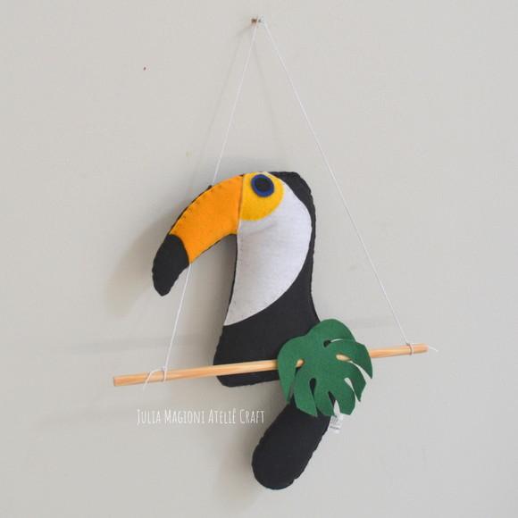 Enfeite de parede Tucano Toco