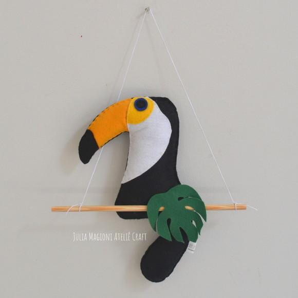Enfeite de parede Tucano Toco