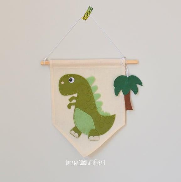 Flâmula de Dinossauro Tiranossauro de Araque