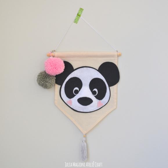Flâmula Urso Panda