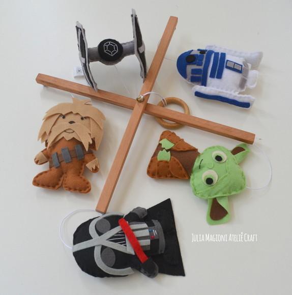 Móbile para berço Star Wars
