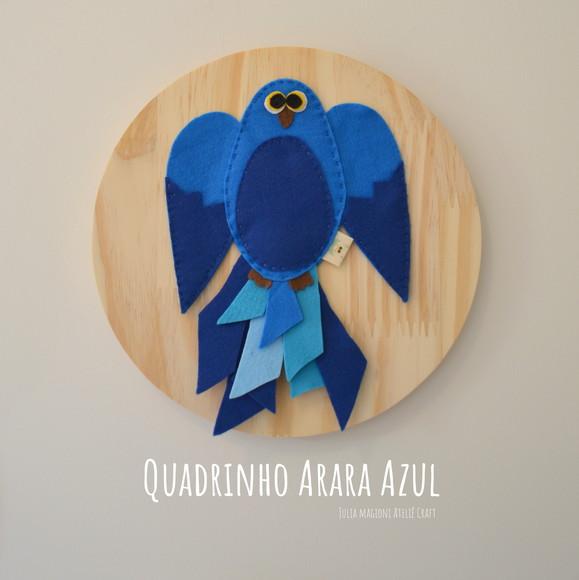 Quadrinho Arara Azul