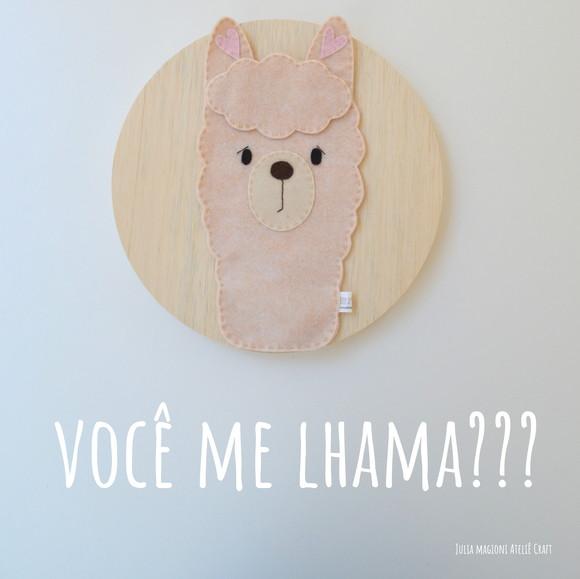 Quadrinho Lhama