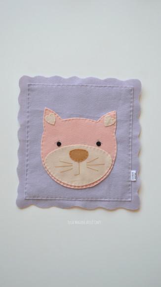 Quadrinho Tipo Moldura de Gatinho