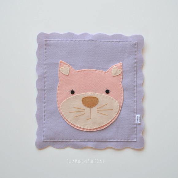 Quadrinho Tipo Moldura de Gatinho