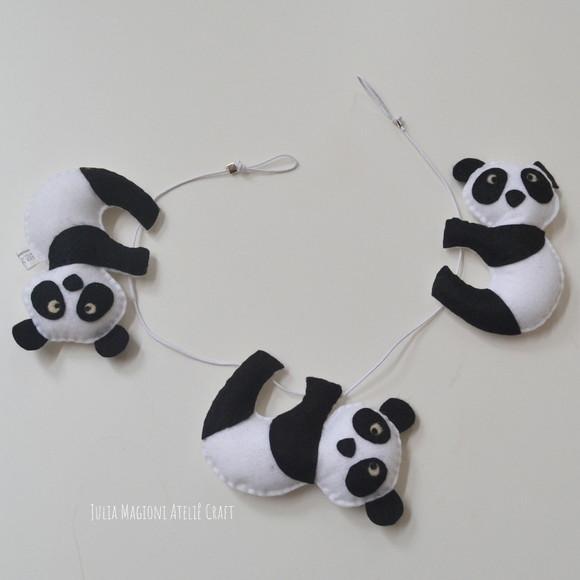 Varal de Urso Panda