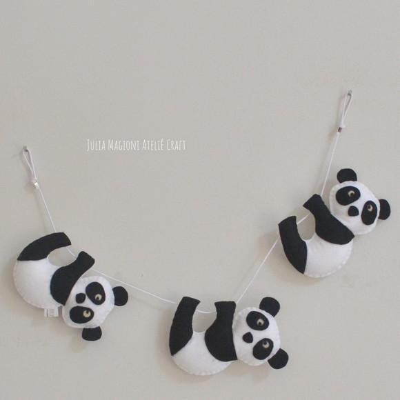 Varal de Urso Panda